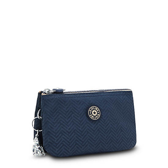 Bolsas Kipling Creativity Large Pouch Azules | MX 2086KO